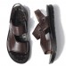 Men Soft Sole Genuine Leather Two Way Wear Sandals Beach Shoes