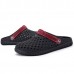 Men Hollow Out Beach Casual Slipper Sandals In Mesh