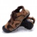 Men Breathable Comfy Adjustable Elastic Band Hook Loop Sandals