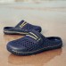 Men Hollow Outs Outdoor Slippers Rainy Days Shoes Beach Shoes