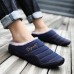 Men Daily Soft Home Warm Plush Lining Slippers