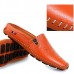 Slipper Shoes Men Hollow Out Casual Sandals In Leather