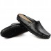 Slipper Men Hollow Out Casual Beach Slip On In Leather