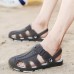 Men Breathable Hollow Outs Beach Slippers Sandals Rainy Days Shoes