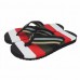 Men Fashion Summer Striped Beach Flip Flops Home Thong Slipper Casual Flats Shoes