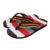 Men Fashion Summer Striped Beach Flip Flops Home Thong Slipper Casual Flats Shoes