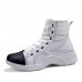 Men Casual Soft Fashion Line Stitching Ankle Boots