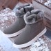 Men Warm Lining Size Buckle Snow Boots