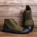 Men Special Vintage Stylish Leather Ankle Boots