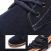 Men Warm Plush Lining Casual Lace Up Ankle Boots