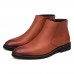 Men Classic Slip On Casual Soft Ankle Boots