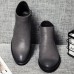 Men Classic Slip On Casual Soft Ankle Boots