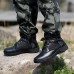 Men Comfortable Wear Resistant Outsole Warm High Top Military Style Boots