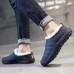 Men Warm Lining Casual Daily Slip-on Ankle Boots