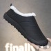 Men Warm Lining Casual Daily Slip-on Ankle Boots