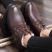 Men Casual Daily Warm Plush Lining Ankle Boots