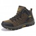 Men Warm Lining Boots Outdoor Hiking High Top Athletic Shoes