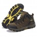 Men Warm Lining Boots Outdoor Hiking High Top Athletic Shoes