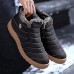 Men Casual Daily Warm Plush Lining Waterproof Snow Boots