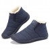 Men Comfortable Anti Collision Toe Suede Warm Fur Lining Boots