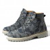 Men Comfortable Army Style High Top Boots