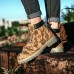 Men Comfortable Army Style High Top Boots