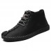 Men Causal Soft Sole Leather Daily Ankle Boots