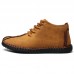 Men Causal Soft Sole Leather Daily Ankle Boots