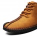 Men Causal Soft Sole Leather Daily Ankle Boots