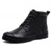 Men Soft Toe Protection Casual Ankle Boots