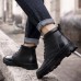 Men Soft Toe Protection Casual Ankle Boots