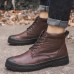 Men Soft Toe Protection Casual Ankle Boots