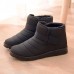 Men Casual Waterproof Warm Lining Hook&Loop Snow Boots