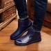 Men Casual Short Rain Boots Waterproof Outdoor Non-Slip Flats