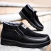 Men Casual Warm Old Peking Style Ankle Boots