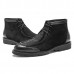 Men Casual Business Suede Genuine Leather Brogue Style Lace Up Boots