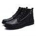 Outdoor Leisure Comfortable Leather Shoes Ankle Boots