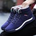 Big Size Men Comfortable Warm Fur Lining Ankle Boots Athletic Shoes