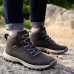 Men Outdoor Suede Waterproof Hiking Ankle Boots