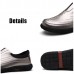 Men Casual Business Soft Sole Genuine Leather Slip On Oxfords