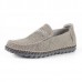 Men Breathable Casual Woven Style Slip On Cloth Oxfords