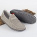 Men Breathable Casual Woven Style Slip On Cloth Oxfords