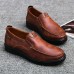 Menico Large Size Men Comfy Casual Microfiber Leather Oxfords Shoes