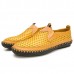 US Size 6.5-12 Mens Breathable Mesh Sweat Absorption  Slip On Oxfords Flats