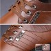 Comfy Men Lace-Up Leather Casual Business Oxfords Shoes