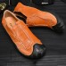 Men Soft Anti Collision Toe Wear Resistance Outsole Genuine Leather Oxfords