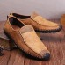 Bnaggood Shoes for Men Soft Sole Old Peking Style Slip On Cloth Oxfords