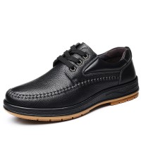 Men Genuine Leather Dress Shoes Business Formal Oxfords