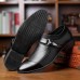 Big Size Men Leather Casual Business Formal Oxfords