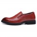 Men Casual Slip-on Business Casual Shoes Formal Oxfords